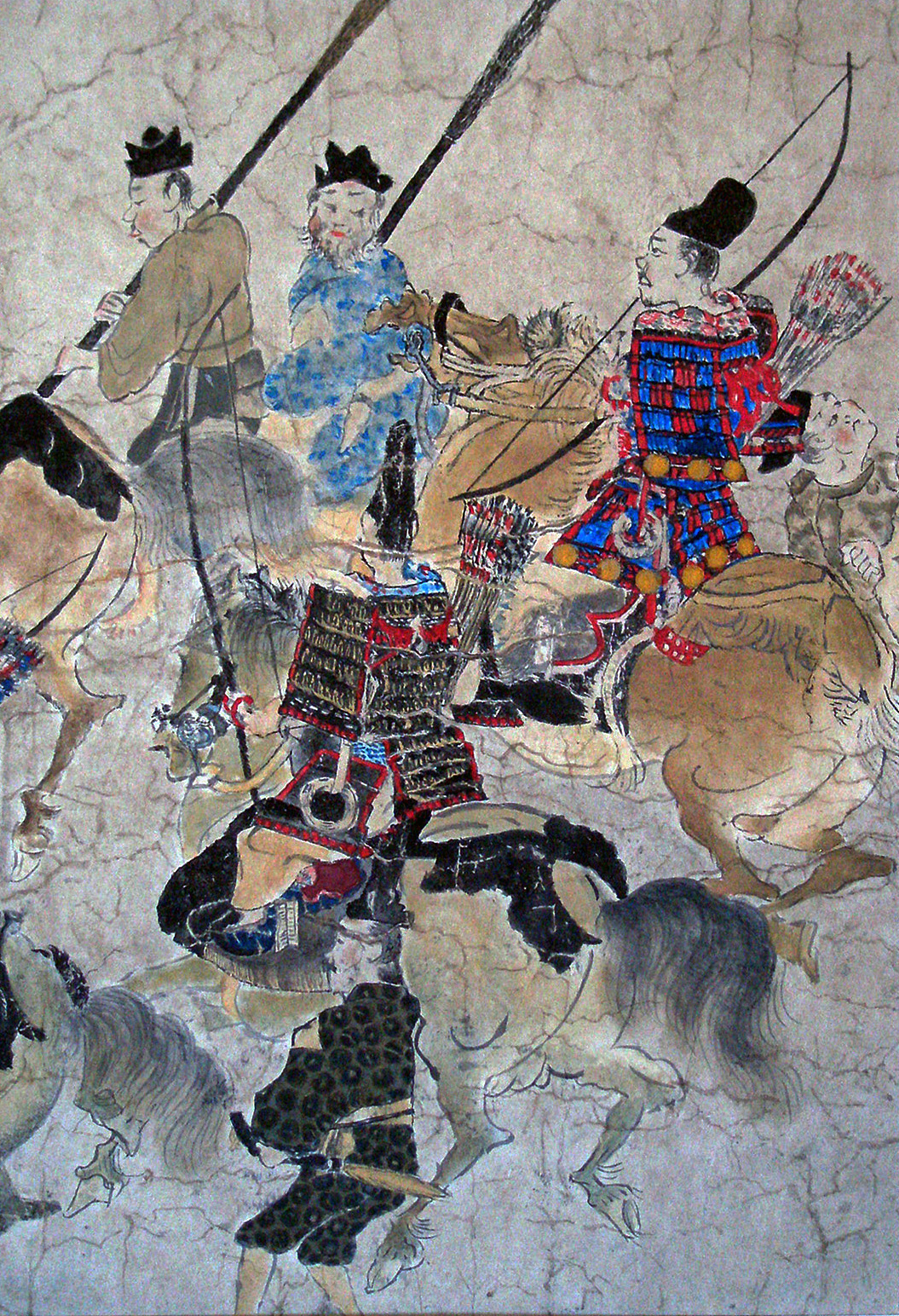 伴大納言絵詞　摸写